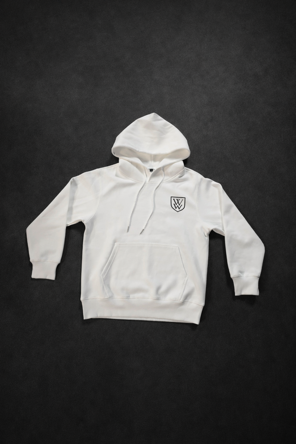 White Velo Hoodie
